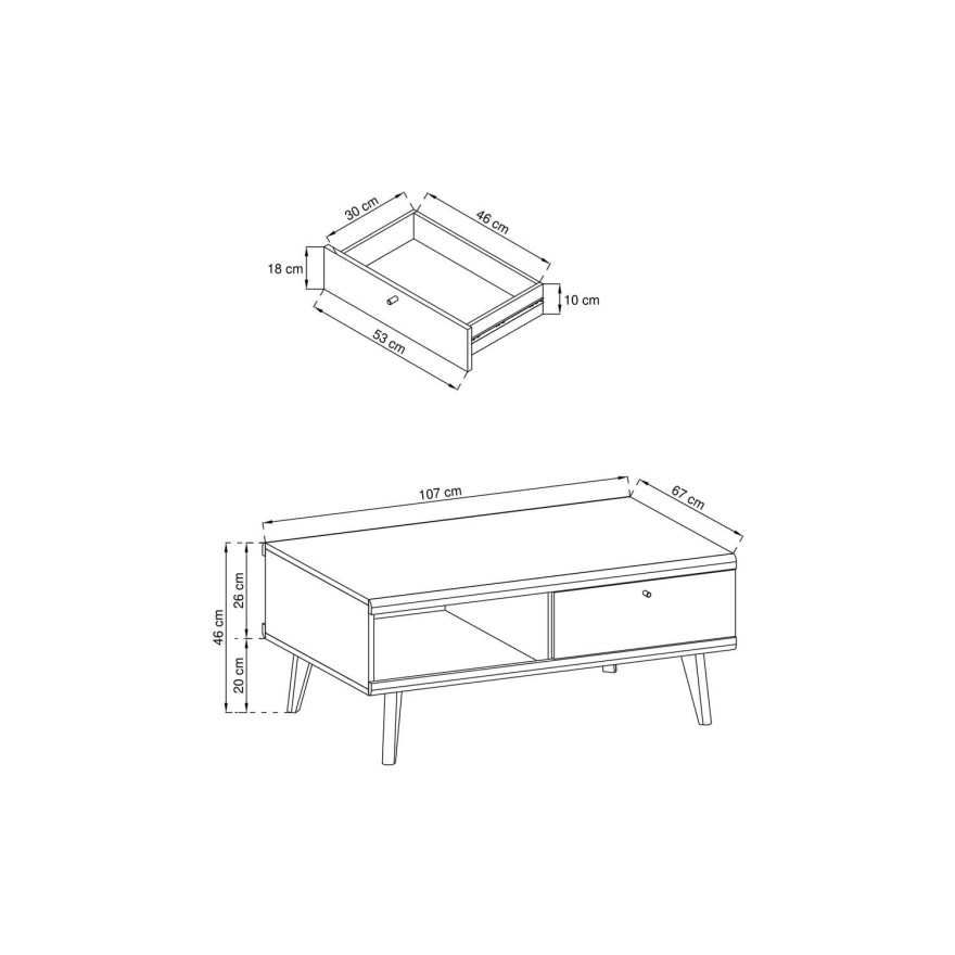 Meblościanka PRIMA - zestaw II