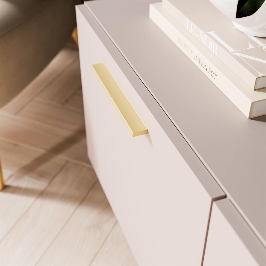 Szafka RTV KASZMIR AURA 100 na nóżkach