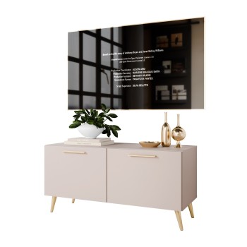 Szafka RTV KASZMIR AURA 100 na nóżkach