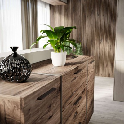 Zestaw mebli ONYX LOFT na nóżkach