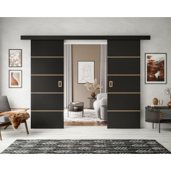 Drzwi przesuwne WAYATT PLUS DUO z uchwytem