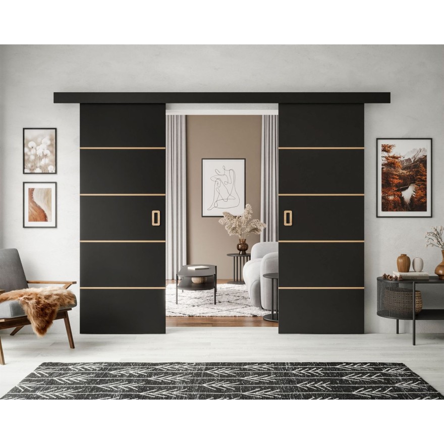 Drzwi przesuwne WAYATT PLUS DUO z uchwytem