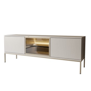 Szafka RTV ECLIPSE 154 KASZMIR z oświetleniem