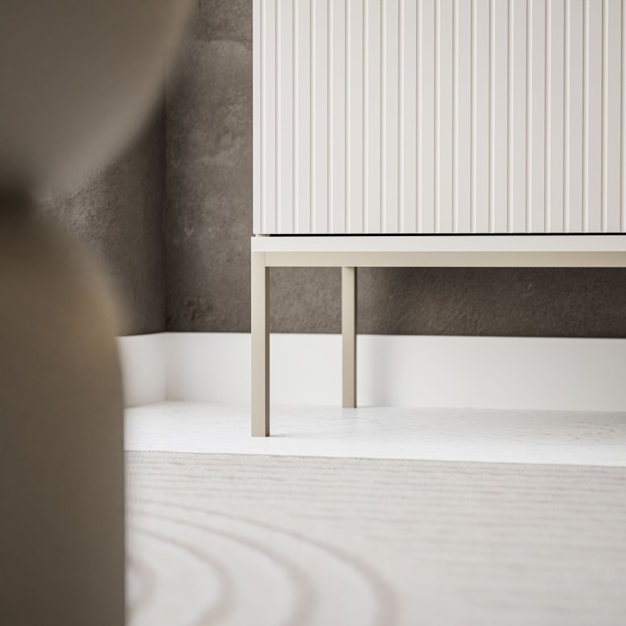 Szafka RTV ECLIPSE 154 KASZMIR z oświetleniem