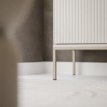 Komoda ECLIPSE K154 kaszmir z oświetleniem