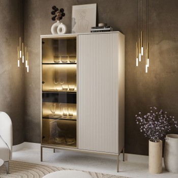 Witryna ECLIPSE WTSZ104 kaszmir z oświetleniem