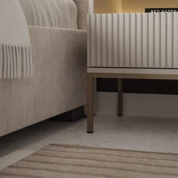 Stolik nocny ECLIPSE S54 KASZMIR z oświetleniem LED