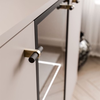 Komoda ELODIE 3D z oświetleniem LED