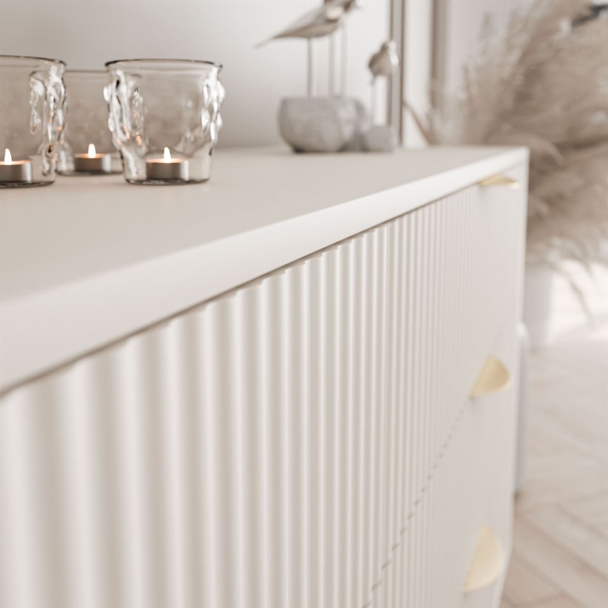 Szafka RTV SCARLETT 2D 163 cm na nóżkach