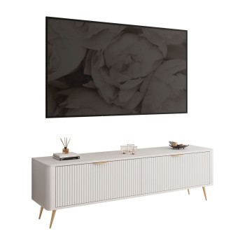 Szafka RTV SCARLETT 2D 163 cm na nóżkach