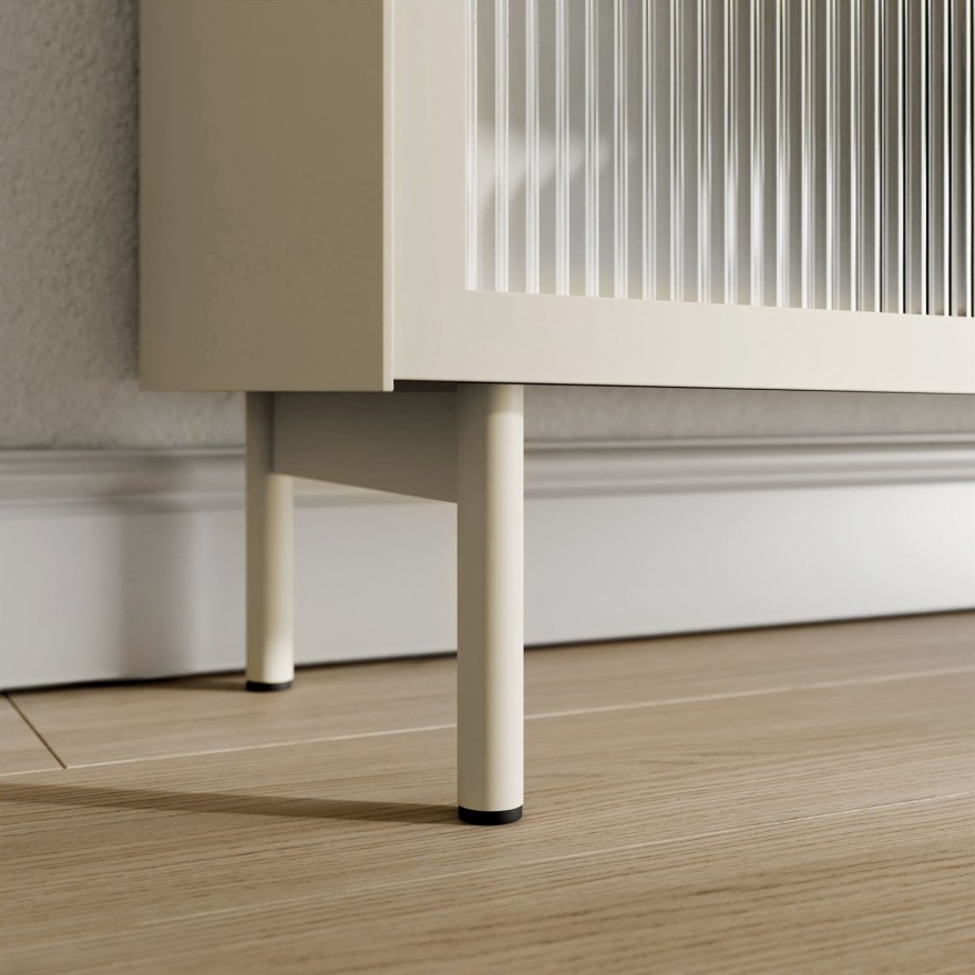 Komoda LINEA 2D3S z szufladami i oświetleniem LED