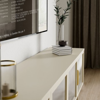 Szafka RTV LINEA z oświetleniem LED