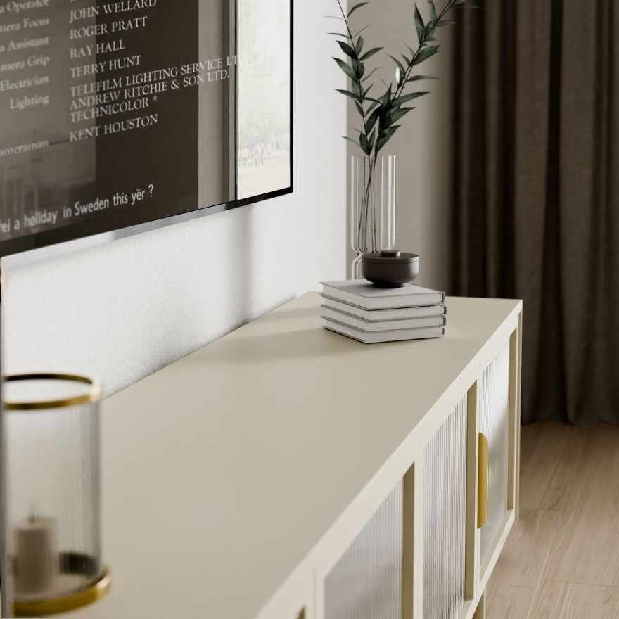 Szafka RTV LINEA z oświetleniem LED