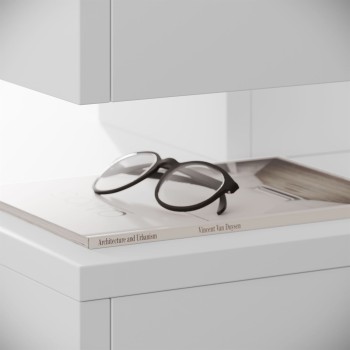 Stolik kawowy WAVE z obrotowym blatem