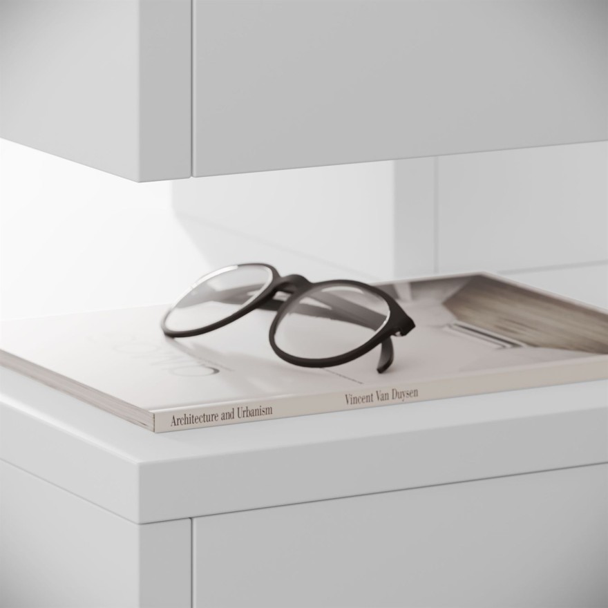 Stolik kawowy WAVE z obrotowym blatem