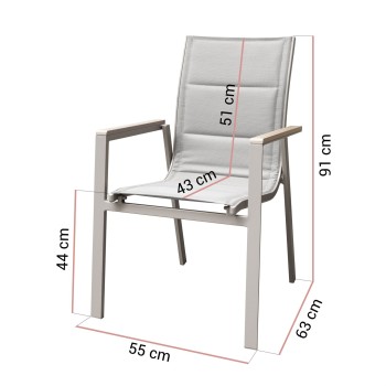 Zestaw mebli ogrodowych ALMIRA