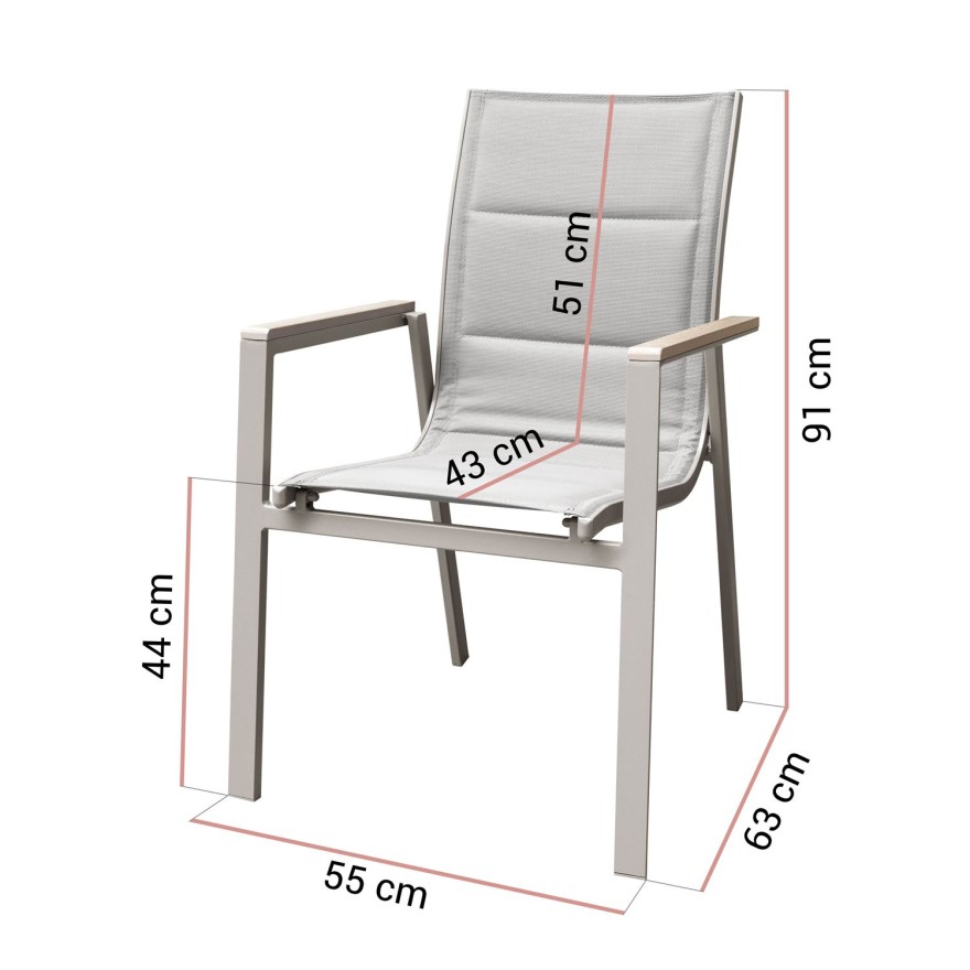 Zestaw mebli ogrodowych ALMIRA