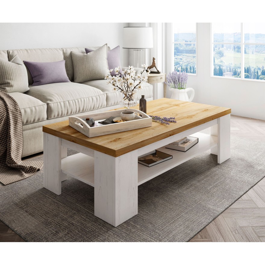 Ława VINCI sosna andersen dąb wotan