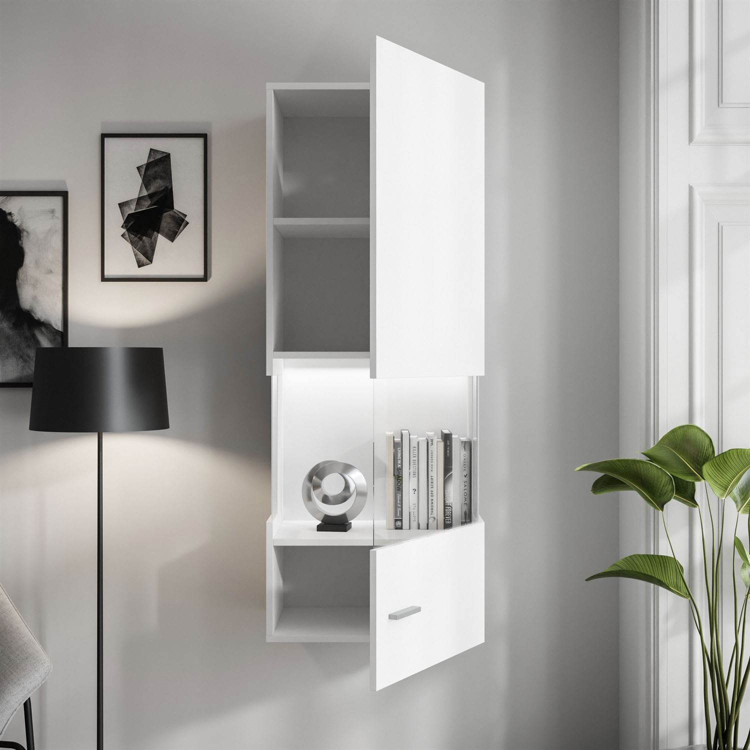 Witryna stojąca i wisząca VANCOUVER W9.029