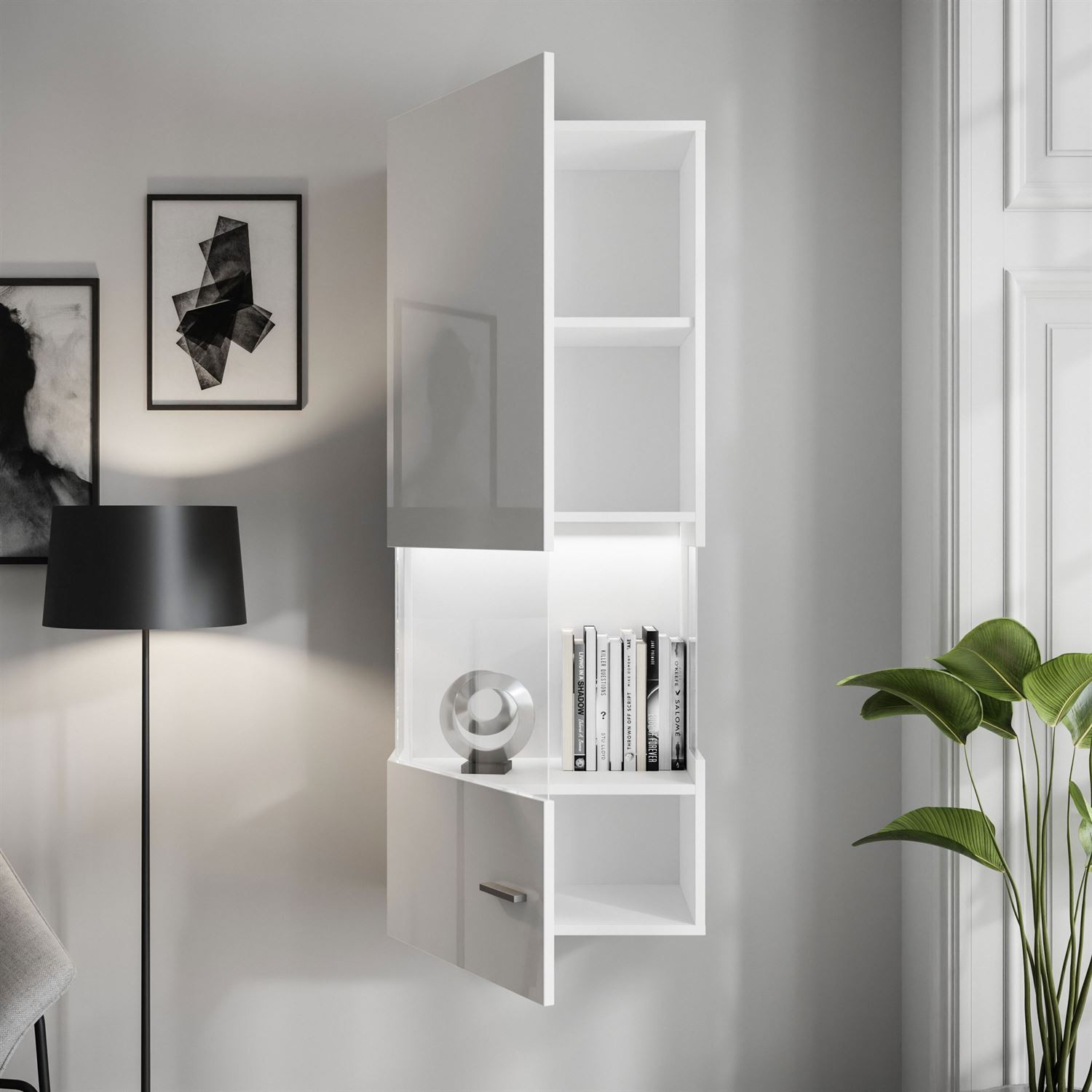 Witryna stojąca i wisząca VANCOUVER W9.029
