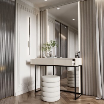 Konsola BLANCO GLAMOUR kaszmir na stelażu