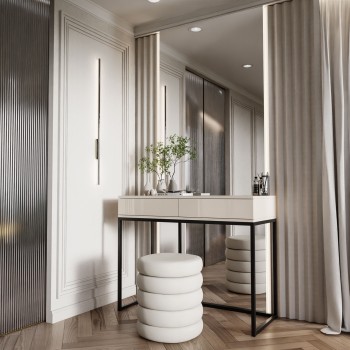 Konsola BLANCO GLAMOUR kaszmir na stelażu