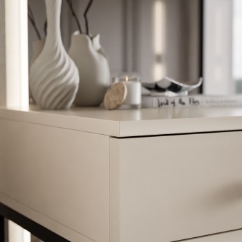 Konsola BLANCO GLAMOUR kaszmir na stelażu