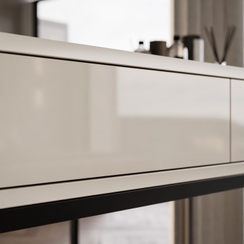 Konsola BLANCO GLAMOUR kaszmir na stelażu