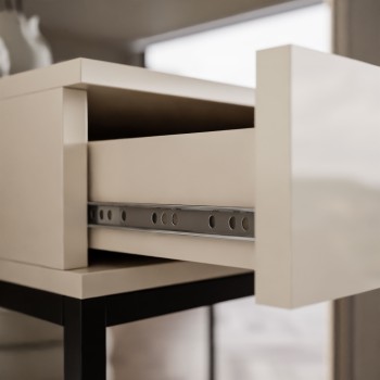 Konsola BLANCO GLAMOUR kaszmir na stelażu