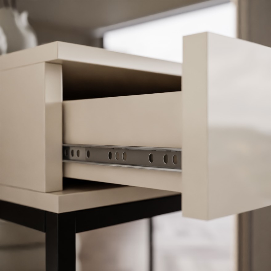 Konsola BLANCO GLAMOUR kaszmir na stelażu