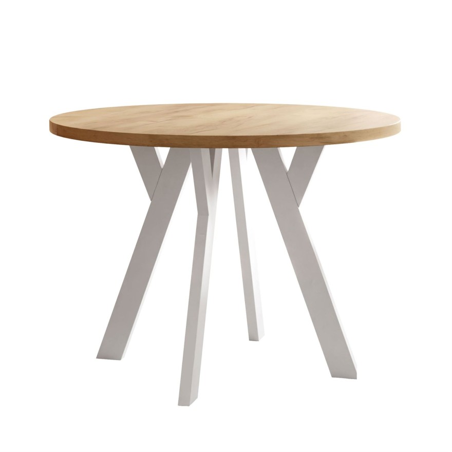 Okrągły stół rozkładany VOLTA LOFT