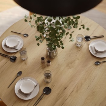 Okrągły stół rozkładany VOLTA LOFT