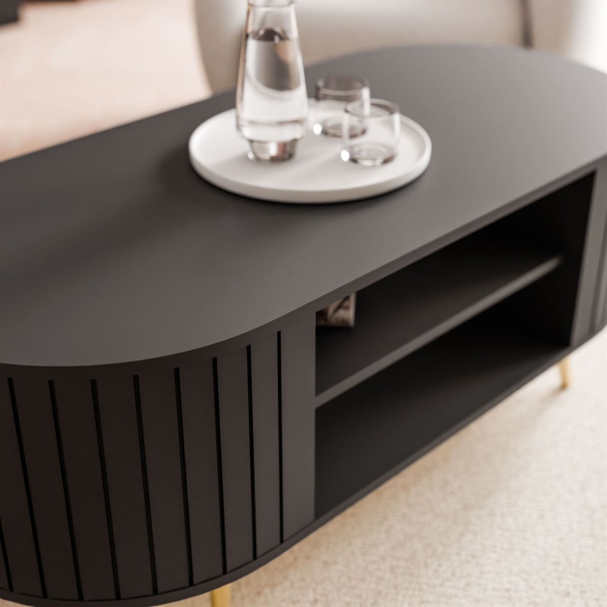 Stolik kawowy ELODIE II z półką