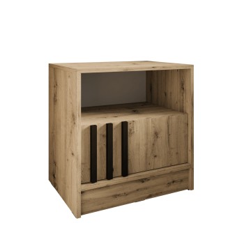 Stolik nocny NELA z lamelami