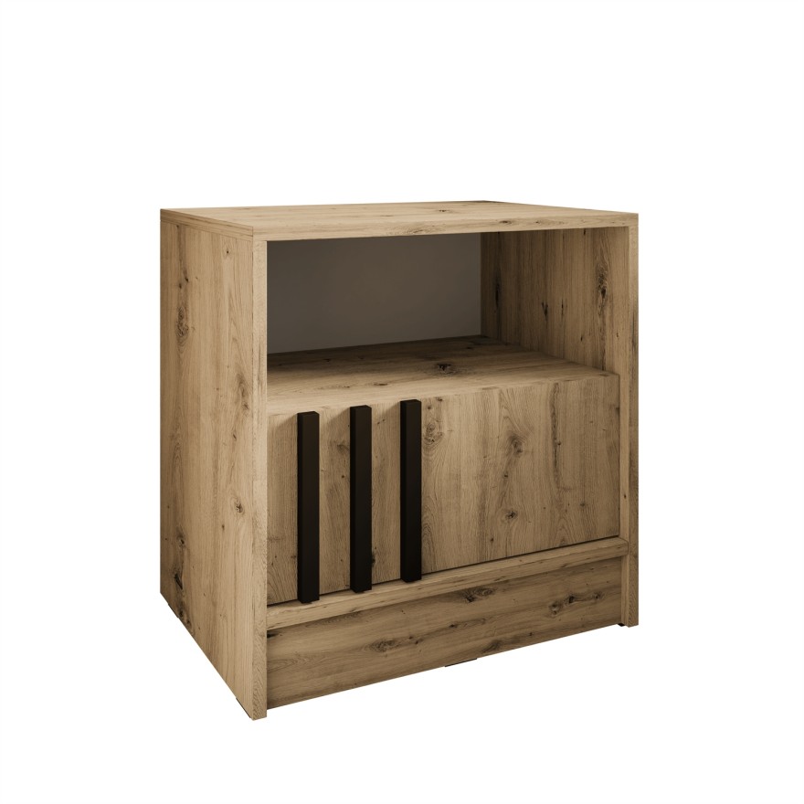 Stolik nocny NELA z lamelami