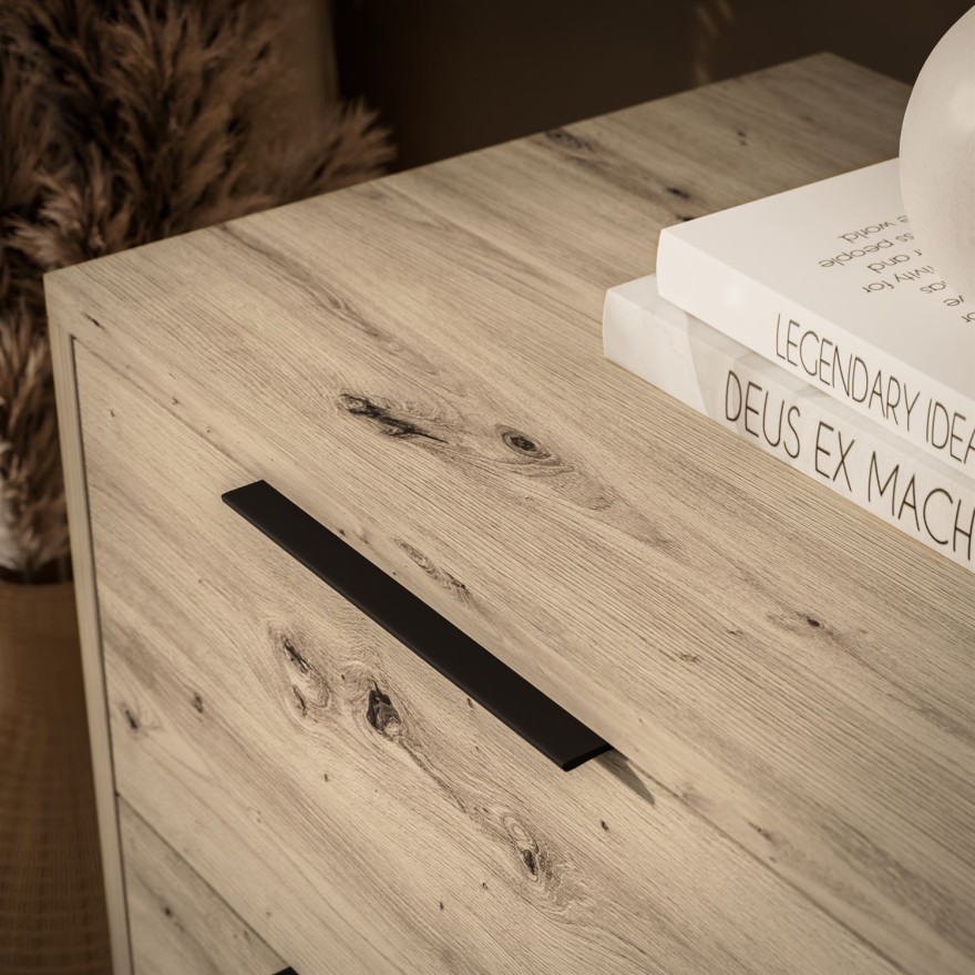 Komoda NELA 1D3S z lamelami