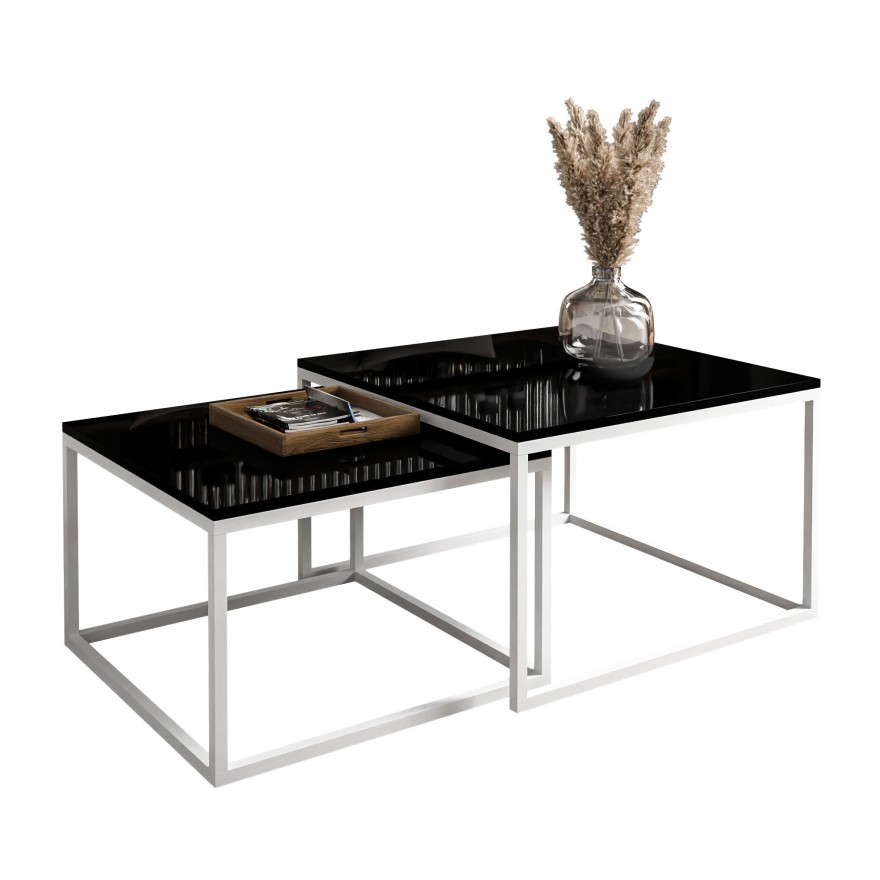 Ława Yoshi 2w1 stolik kawowy wysoki połysk