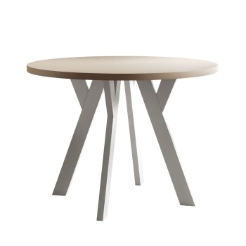 Zestaw do jadalni VOLTA MATT z czterema krzesłami