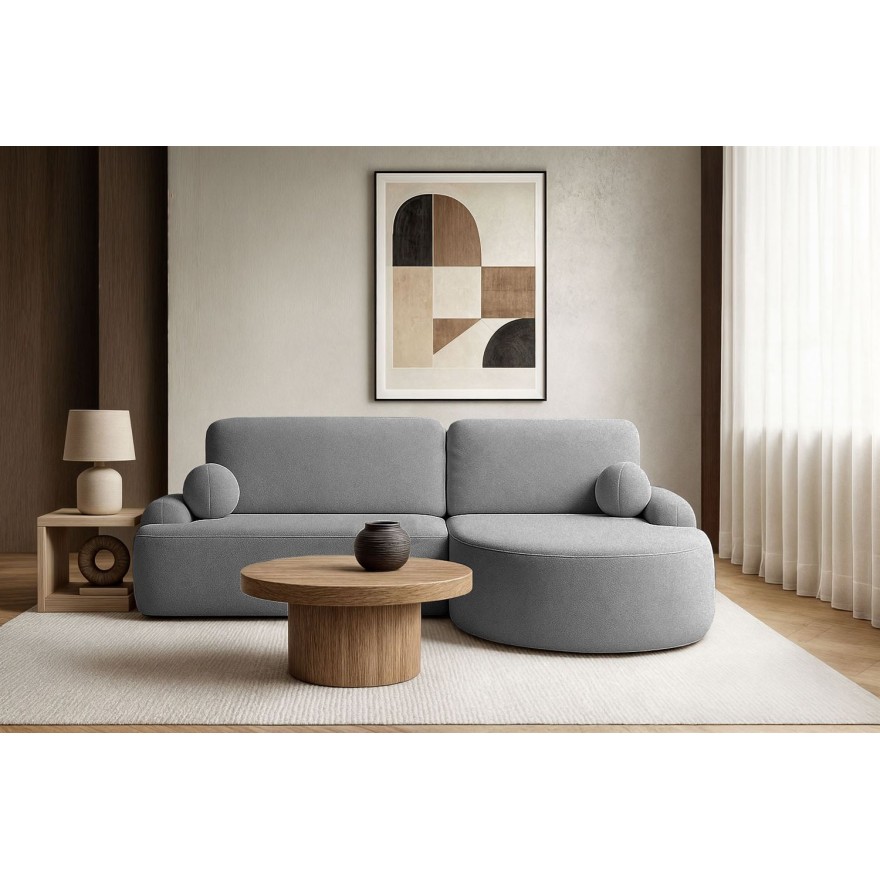 Zaokrąglony narożnik CLEO z funkcją spania