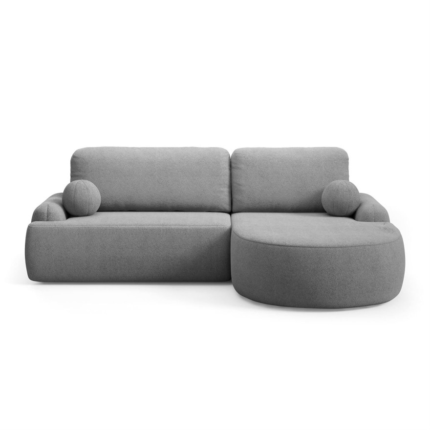 Zaokrąglony narożnik CLEO z funkcją spania