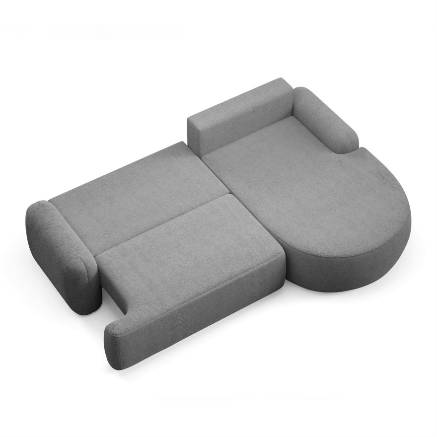 Zaokrąglony narożnik CLEO z funkcją spania