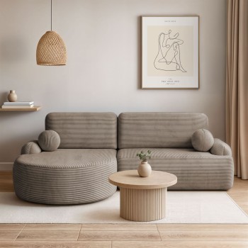 Zaokrąglony narożnik CLEO II z funkcją spania