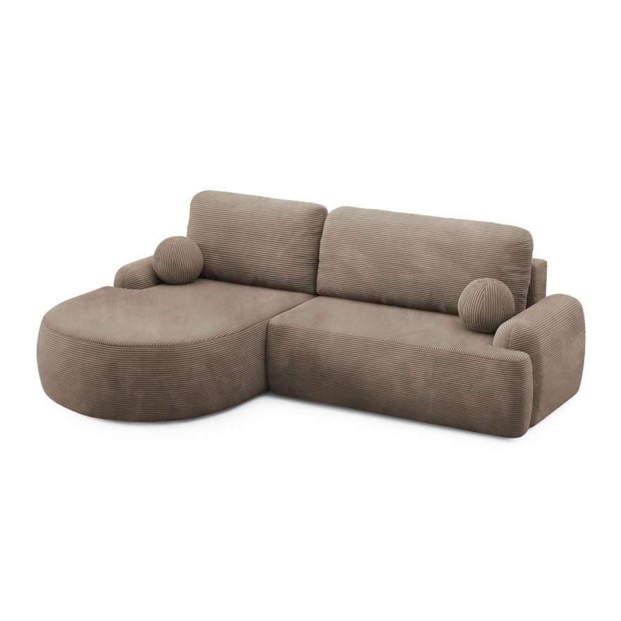 Zaokrąglony narożnik CLEO II z funkcją spania