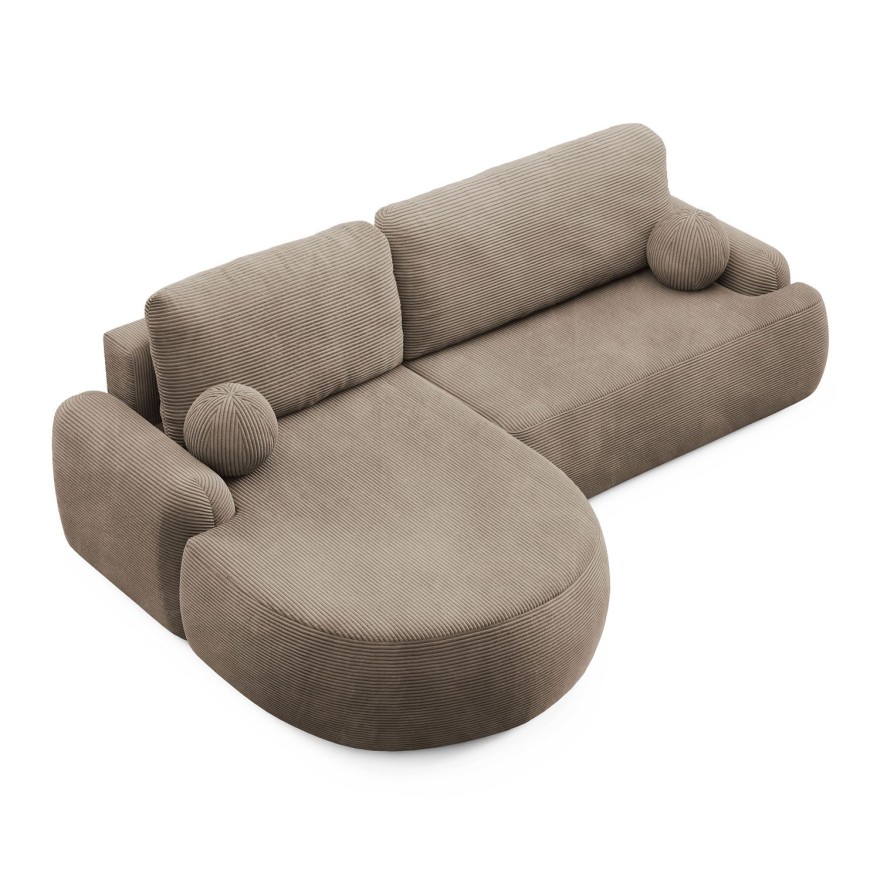 Zaokrąglony narożnik CLEO II z funkcją spania