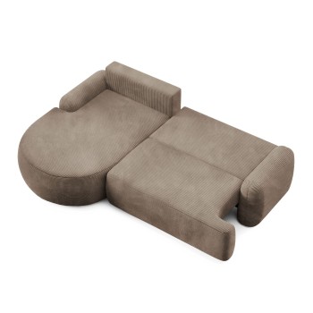 Zaokrąglony narożnik CLEO II z funkcją spania