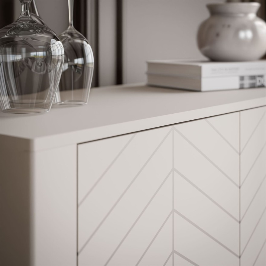 Dwudrzwiowa komoda LUMI 103 cm