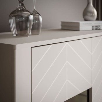 Dwudrzwiowa przeszklona witryna LUMI