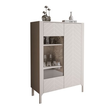 Dwudrzwiowa przeszklona witryna LUMI