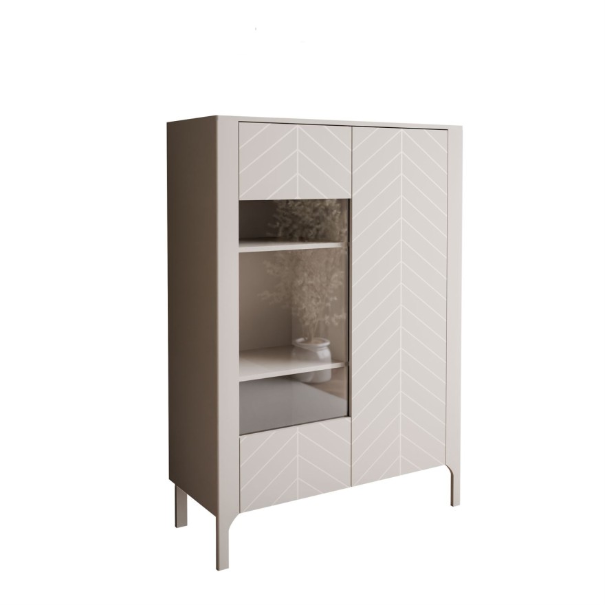 Dwudrzwiowa przeszklona witryna LUMI