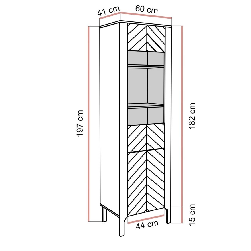 Przeszklona witryna LUMI